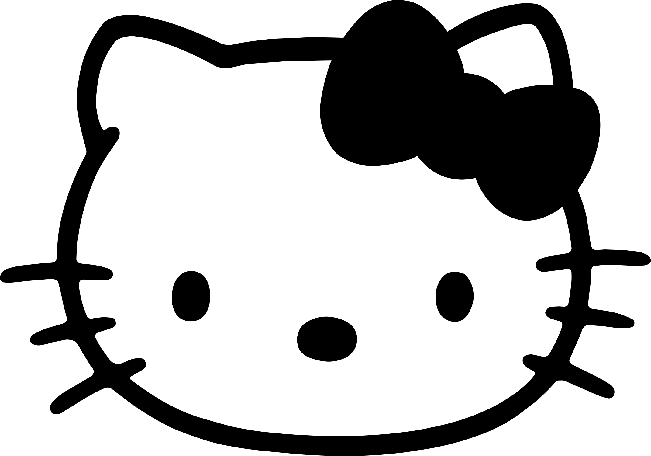 Brand Hello Kitty Vinyl Svg File Free Vectors